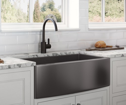 Ruvati farmhouse gunmetal - ruvati,