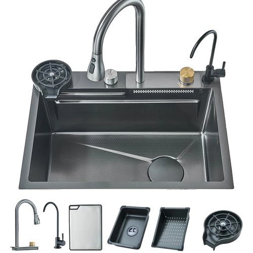 Matte gray basin flying rain - matte,