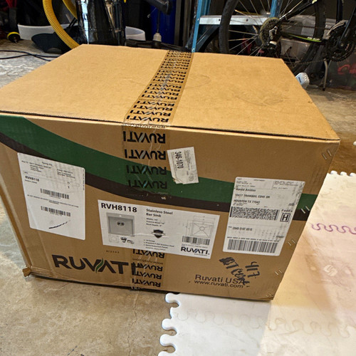Ruvati rvh8118 stainless - stainless, steel